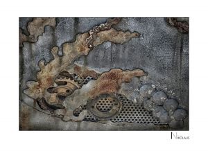 Artwork / Detail aus der Skulptur "Krakenauto" von Sigi Ulmer im Buchheim Museum, Bernried