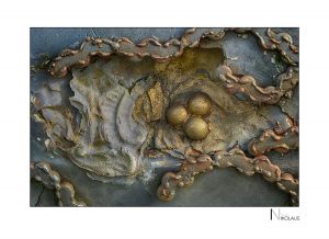 Artwork / Detail aus der Skulptur "Krakenauto" von Sigi Ulmer im Buchheim Museum, Bernried