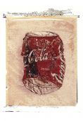 Polaroid Transfer Artwork "Fading Coke"