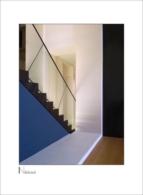 Treppe des Erweiterungsbaus Augustinermuseum Freiburg